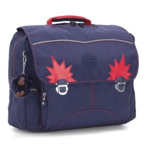 Cartable - KIPLING - Iniko - 40 CM - Polish Blue C - Mixte - Garantie 2 ans