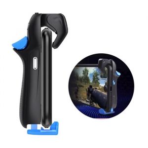 A Manette 15x10x10cm Jeu avec Turbo Rapide 4 Vitesses R&eacute;glables Macro Tir Automatique  Compatible PS4 Xbox PC Pour PUBG Fortnite