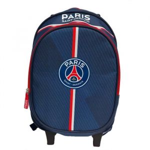 Sac à dos à roulettes - Paris Saint-Germain - Logo - 1 compartiment - Bleu - Sportif