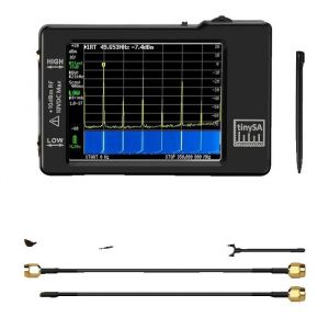 Analyseur de Spectre Écran de 28/4 pouces Plage de 100kHz à 53GHz TinySA-2.8inch
