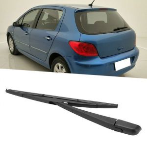 Essuie-glace arri&egrave;re set pour Peugeot 307 6429T1 ABS+R&eacute;sine r&eacute;sistant &agrave; des conditions extr&ecirc;mes noirStyle 1