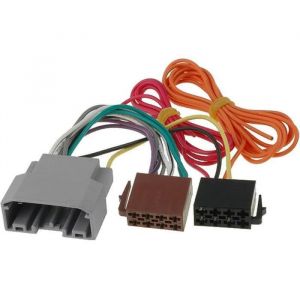 Adaptateur ISO Autoradio - ADNAuto - ADN-AI - Compatible Chrysler/Dodge/Jeep - Noir - 2008+