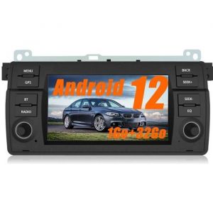 Autoradio Android 12 - AWESAFE - BMW E46 Rover 75 MG ZT - 7 Pouce Écran Tactile - 1Go RAM - 32Go Stockage