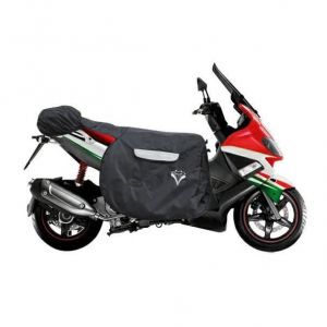 Couvre-jambes - Maxiscooter Universel - Nylon enduit 100% &eacute;tanche - Hiver - Noir