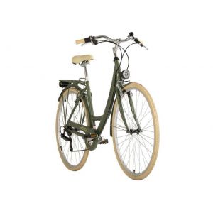 Vélo de ville dame 28 „TOSCANA“ 6 vitesses Vert vintage DaCapo