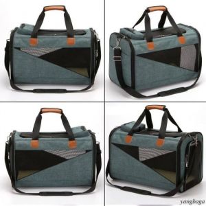 50*28*32CM Sac de Transport Respirant  pour Chat Chien Moins 5KG ideal pour transport Train Bus TGVAvion etc