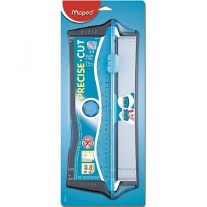 Massicot Compact Cut - MAPED - A4 - Coupe droite - Pavé anti-dérapant - 5 feuilles max