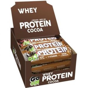 Barre proteinee 20 24x50g Cacao Go On Nutrition Proteine