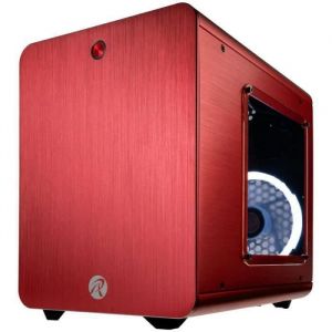 Bo&icirc;tier Mini-ITX - RAIJINTEK - METIS PLUS - Couleur Noir - Fen&ecirc;tre Rouge - Ultra Petit Format