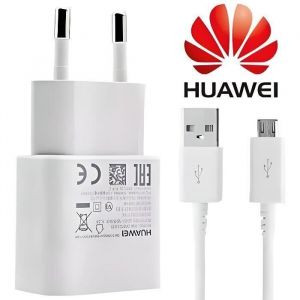 Chargeur Adaptateur secteur dorigine rapide pour Huawei MediaPad M3 lite 10 10.1  avec cable USB 5V 2A 1 Mètre Couleur Blanc