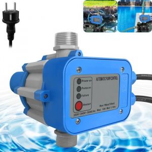 LZQ Contr&ocirc;leur de pompe Automatique Pressostat Pompe de jardin Pompes de puits profonds &eacute;lectroniques max.10 bar Contr&ocirc;leur de