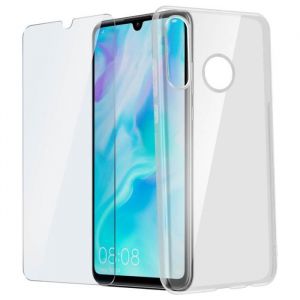 Coque Silicone Transparente + Verre Trempe Pour Huawei Y7 Pro 2019 6.26 - Protection Antichoc - Yuan Yuan