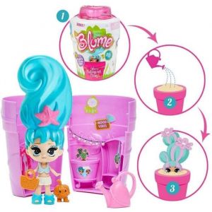 Bandai - Blume - Poupée surprise Blume - Poupée à collectionner qui pousse comme une fleur - 10 surprises par pot - modèle aléatoire