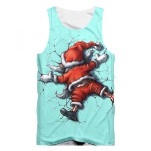 Débardeur de Noël OGKB pour homme en grande taille 5XL 6XL - Imprimé en 3D