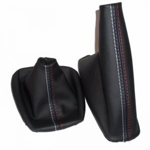 Soufflet De Frein &Agrave; Main En Cuir Noir Pour Bmw S&eacute;rie 3 E36 E46 M3 Livraison Gratuite Levier De Vitesse