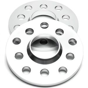 Cales Elargisseurs de voies 10 mm par cote / 20 mm par axe 5x100 / 5x112 pour Audi Skoda Seat VW