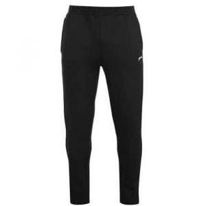 Bas de Jogging - Slazenger - Noir - Polaire Douce - Taille Élastique - 2 Poches Ouvertes