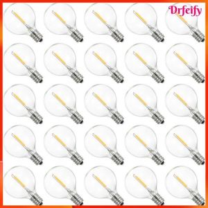 Ampoule Globe LED - AKOZON - G40 - Culot E12 - Blanc chaud - Pack de 25