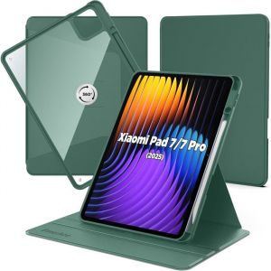Coque Compatible Avec Xiaomi Mi Pad 7 / Mi Pad 7 Pro (112 Pouces) Avec Porte-Stylos Protection Avec Rotation À 360 Degrés[UNI542]