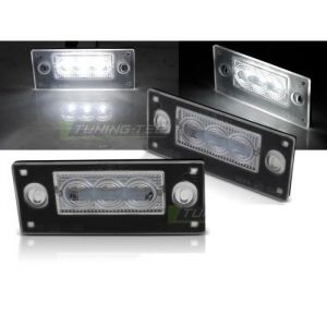 Paire feux de plaque Audi A3 8L 00-03 / A4 B5 Break 99-01 3*SMD Led
