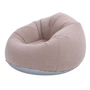 Chaise salon gonflable - SHIPENOPHY - Beige - PVC &eacute;cologique - Confortable - Ergonomique