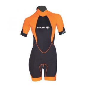 Combinaison de plongée femme Beuchat 3 mm - orange brulé - S