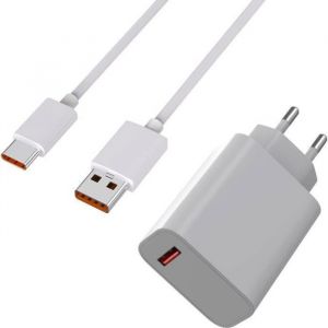 Chargeur Rapide 33W +Cable USB USB-C pour Xiaomi 13-12-Redmi Note 13-Redmi Note 12-Poco M4 PRO-Poco X5-Mi 11 Lite-Pad 6 Phonillico®
