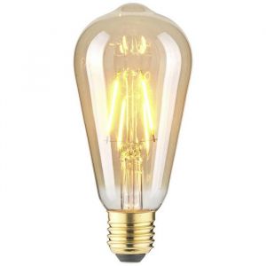 Ampoule LED - LIGHTME - LM85057 - Culot E27 - 25 W (&eacute;quiv. 40 W) - Ambr&eacute; &Oslash;64 x 140 mm
