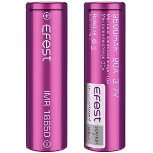 1 Accu Imr 18650 3500mah 20a Flat Top - Efest
