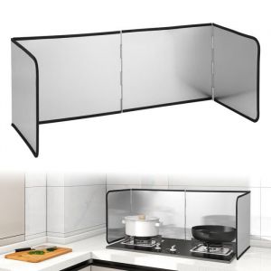 Yaskilosiu 134x30cmPlaque Anti Projection Cuisine Protection Projection Cuisson dInjection pour Cuisinire