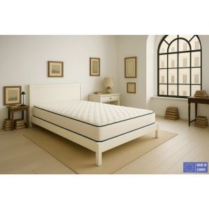 Matelas 140x190 Mousse HR Très Ferme  Spécial Sommier Électrique et Lit Gigogne  Double Face (Été/Hiver)  H15cm