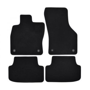 Tapis De Sol De Qualité Noir Supérieure Pour Audi A3 8V 2013-2020 4pcs, Ajustement précis, Renforcée Dans la Zone de la Pédale