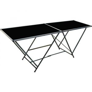 TABLE A TAPISSER 2M PLIANTE VALISE PORTABLE TAPISSIER TAPISSERIE GRADUEE PRO REGLE ETABLI