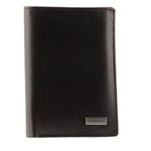 Portefeuille homme cuir marron chocolat N1047