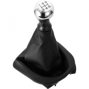 Pommeau de Levier de Vitesse Compatible avec Soufflet pour Peugeot 207 307 308 607 608 Citroen C3 C4 C5