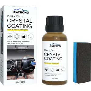 Renovateur Plastique Renovateur Plastique Voiture Ext&eacute;rieur Efface Rayure Plastique pour Voitures Motos Entretien Exterieur