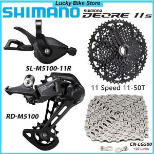Shimano Deore M5100 1x11 Vitesses SL-R/RD Cassette Sunshine 11-50T Cha&icirc;ne LG500 120L - 4 Pi&egrave;ces