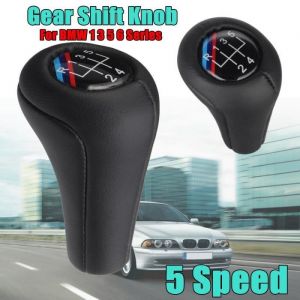 NEUFU Bouton De Changement De Vitesse M-Color Pour BMW S&eacute;rie 1 3 5 6 E30 E32 E34 E36 E38 E39 E46 E53 E60 E63 E83 E84 E87 5 vitesses