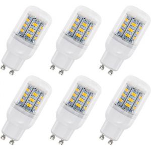 Ampoule LED GU10-KAL-Ampoule Mais Gu10 Led 4W4000K Blanc Neutre400LmNon Dimmable&Eacute;quivalent 40WLot De 6