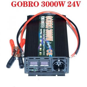 Convertisseur 24V &agrave; 220V 3000W pur sinus ecran LCD - Onduleur