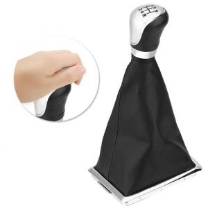 Qiilu soufflet de pommeau de levier de vitesse 5 vitesses Kit de démarrage de guêtre de levier de vitesse à 5 vitesses pour Ford