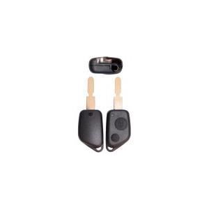 Coque Télécommande Plip 2 Bouton Clé Peugeot 406 + Lame