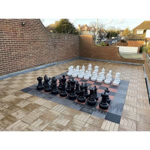 Dalle Clipsable pour la maison - Viyiduo - Lot de 11 - 30 * 30 CM - Jaune - Imperm&eacute;able et antid&eacute;rapante