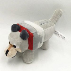 Peluche Minecraft Grand Méchant Loup Jouets En Peluche Cadeaux De Vacances Pour Les Enfants Poupée En Peluche 1378 Pouces