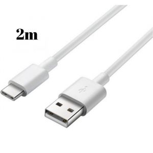 Cable pour Huawei P30P20MATE 20MATE 10HONOR VIEW 20HONOR VIEW 10HONOR PLAY - Cable Chargeur Type USB-C 2 Metres [Phonillico®]
