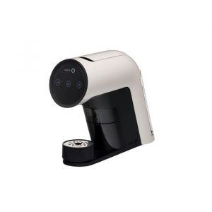 Delta Q IconiQ - Machine &agrave; caf&eacute; &agrave; capsules Blanc 19 bar r&eacute;servoir amovible 7 tasses
