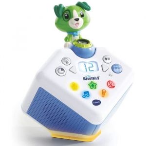 VTech - StoriKid – Mon conteur d’histoires vert, boîte à histoires enfant avec projection - Version FR