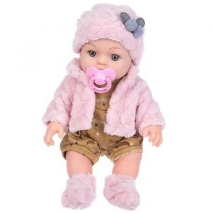 Poupon Poupee bebe 12 pouces interactive silicone Doll nouveau-ne enfant Mignonne Jouet playmate Cadeau-a3