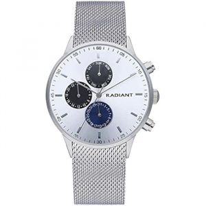 Montre - RADIANT - Analogique-Numérique - Quartz - Bracelet en Acier - Noir