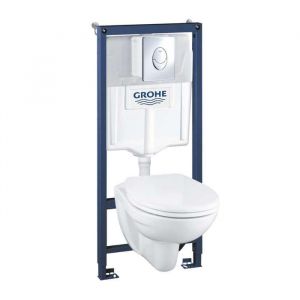 Solido Perfect Ensemble pour WC suspendu - Montage mural - Hauteur 113m - GROHE - 39192000
